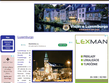 Tablet Screenshot of luxemburgo.net